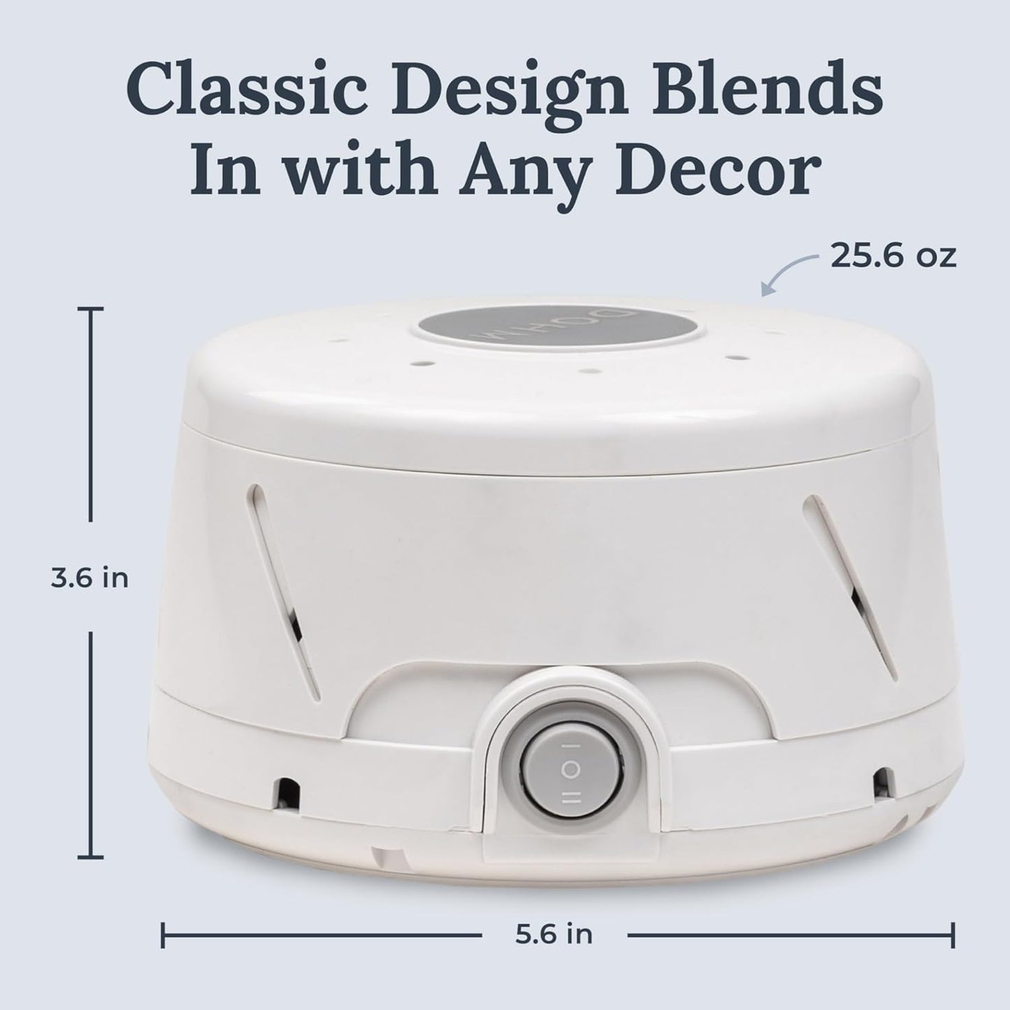 Yogasleep Dohm Classic (White) The Original White Noise Sound Machine,