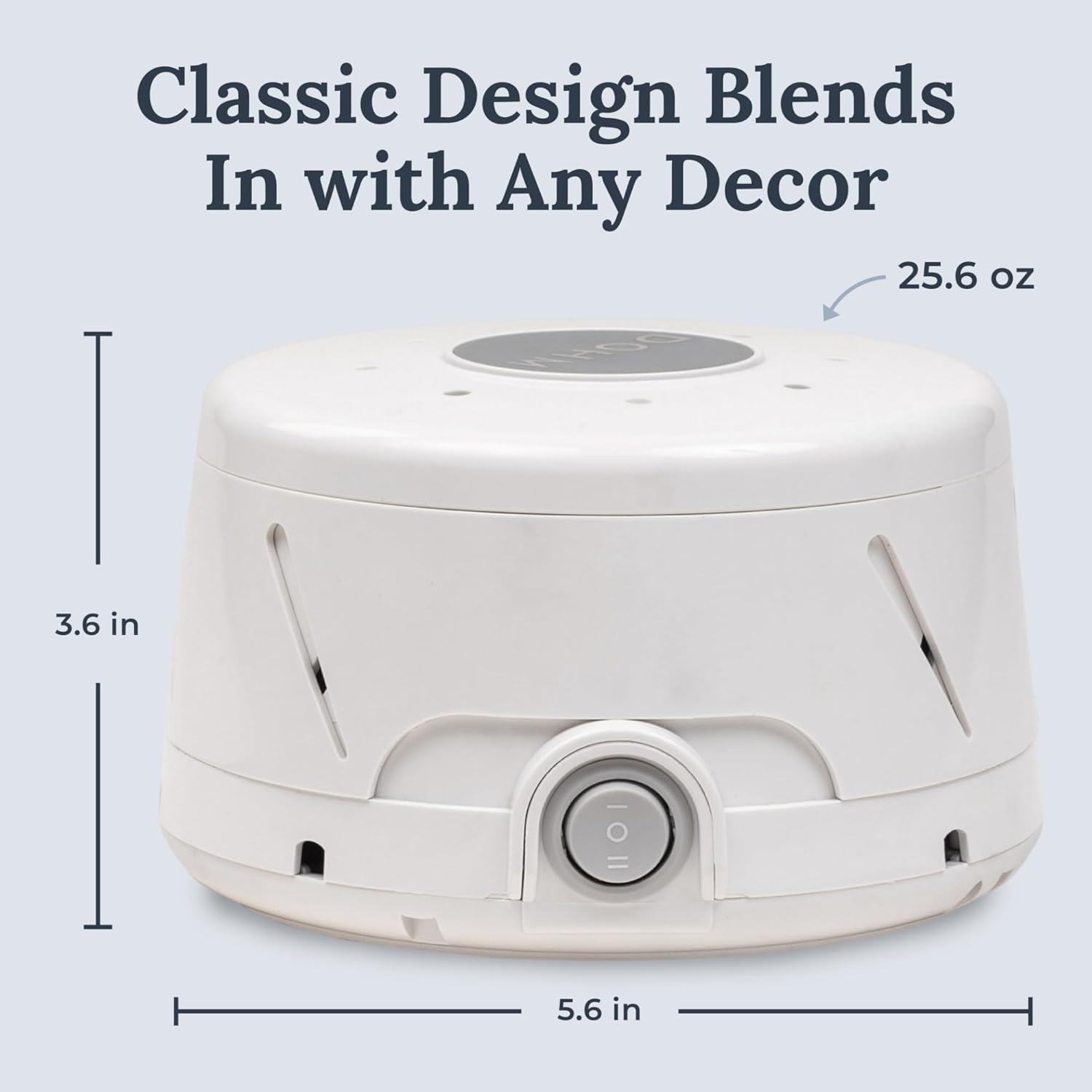 Yogasleep Dohm Classic (White) The Original White Noise Sound Machine,