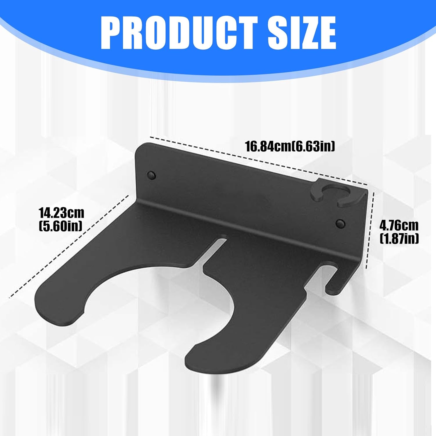 Screw On Wall Hook Garage Tool Storage Planner Heavy Duty Rack for Lad