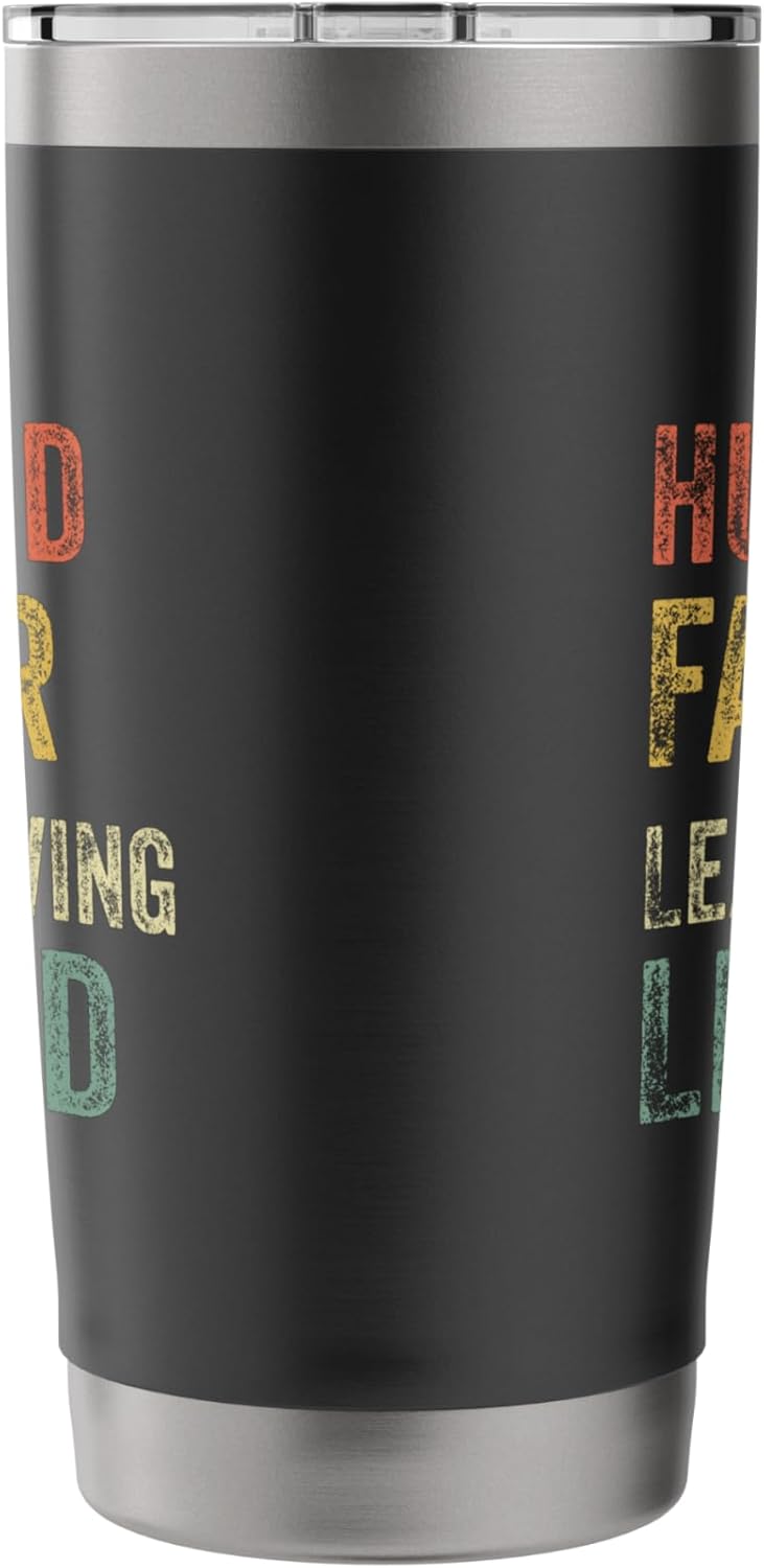 Leaf Blower Tshirt Husband Father Leaf Blowing Legend Lawn Stainless Steel Insulated Tumbler