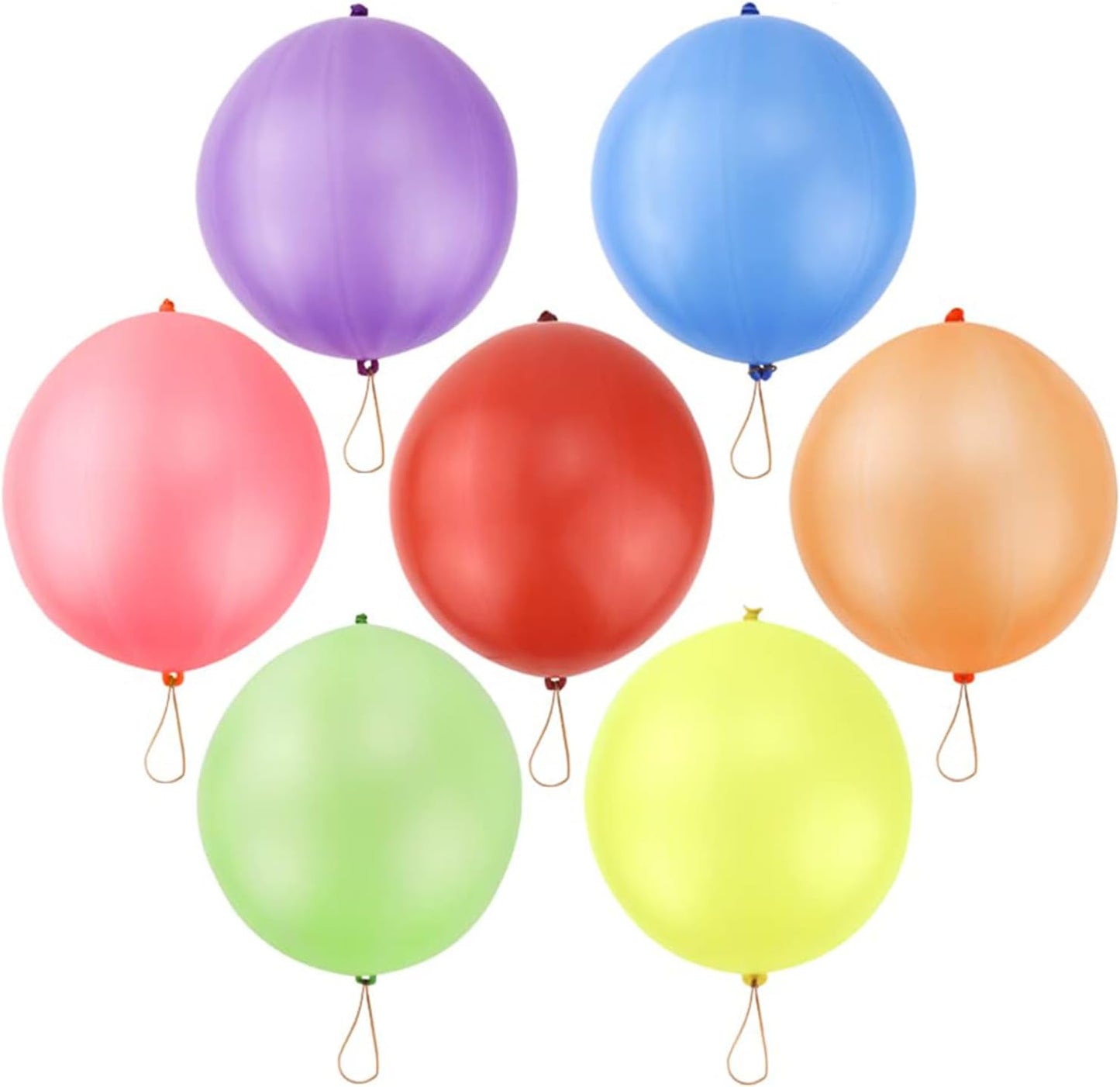 RUBFAC 36Pcs Punch Balloons, Heavy Duty Party Favors For Kids, Punchin