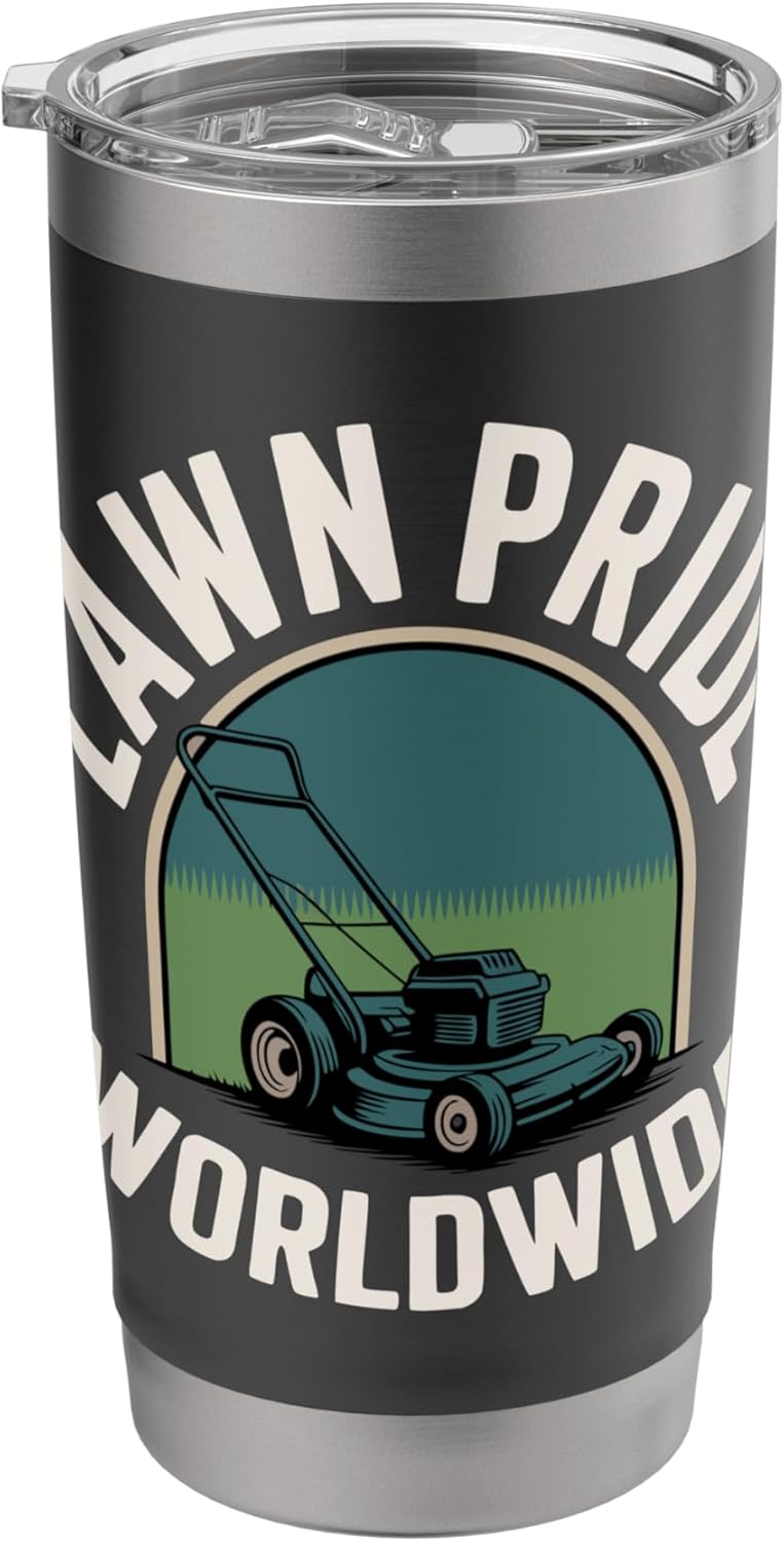 Garden Lawn Striper Lawn Care Mowing Lawn Mover Stainless Steel Insulated Tumbler