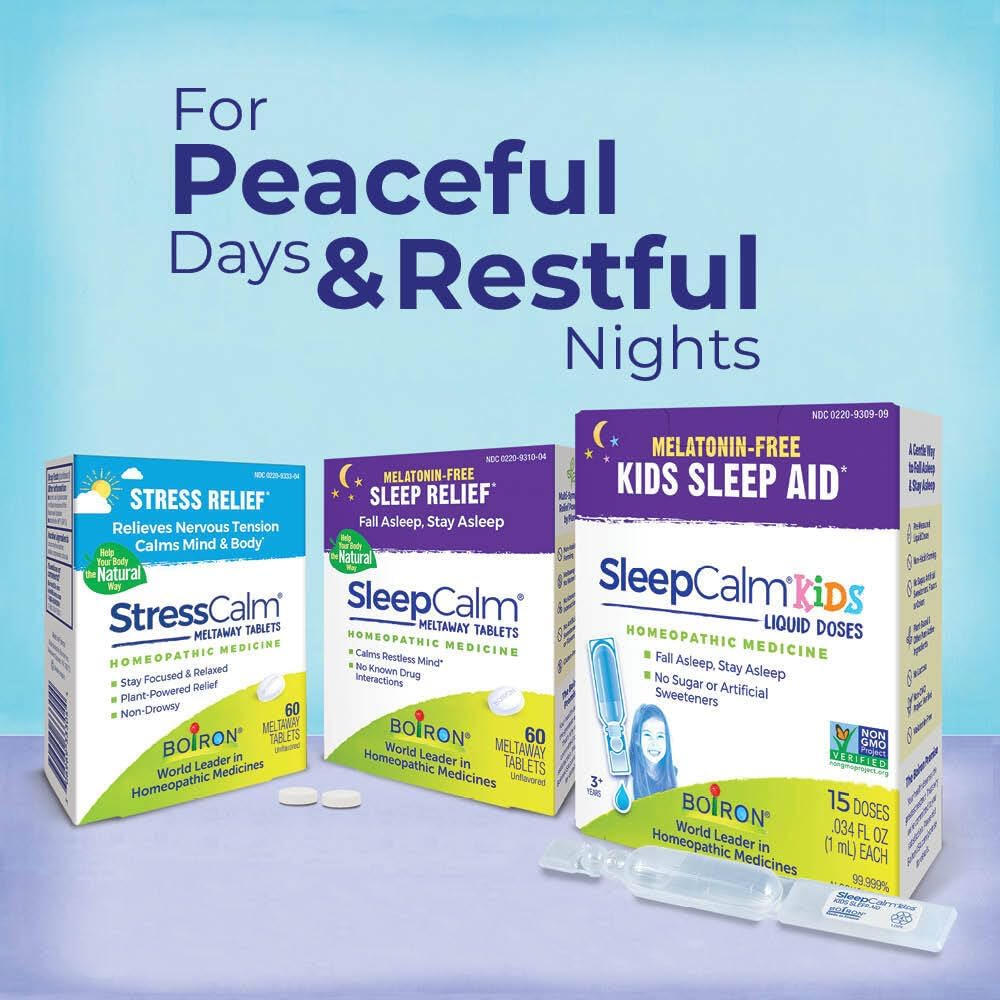 Boiron SleepCalm Sleep Aid for Deep, Relaxing, Restful Nighttime Sleep
