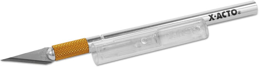 X-ACTO #1 Z-Series Precision Utility Knife, Metal, Silver, Aluminum Handle, Includes Safety Cap - For Precise, Fine Cuts