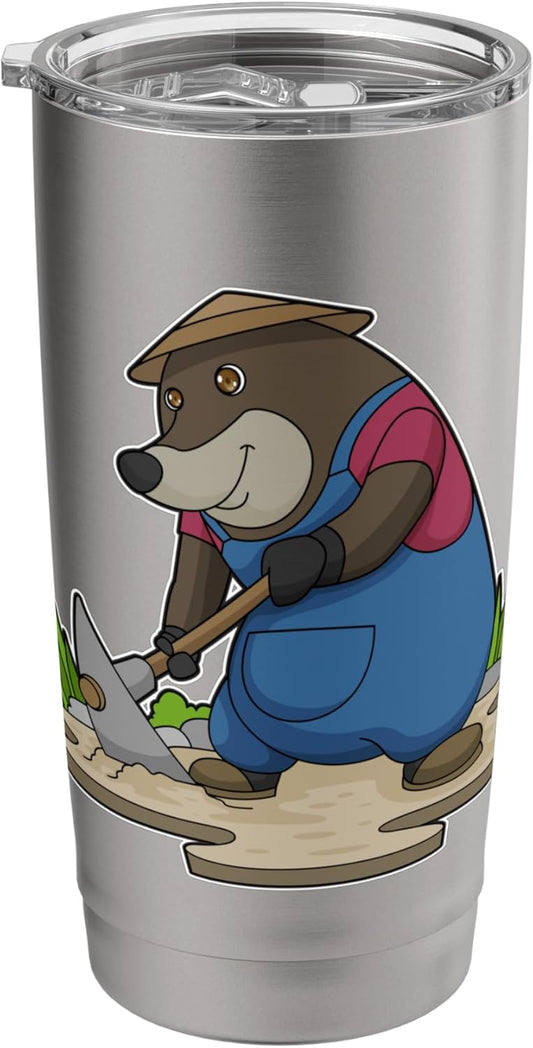 Mole Farmer Garden tool Farm Stainless Steel Insulated Tumbler