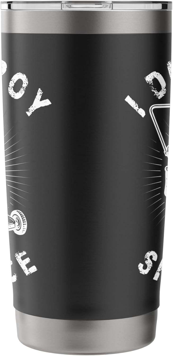 I Destroy Silence Lawn Mower Stainless Steel Insulated Tumbler