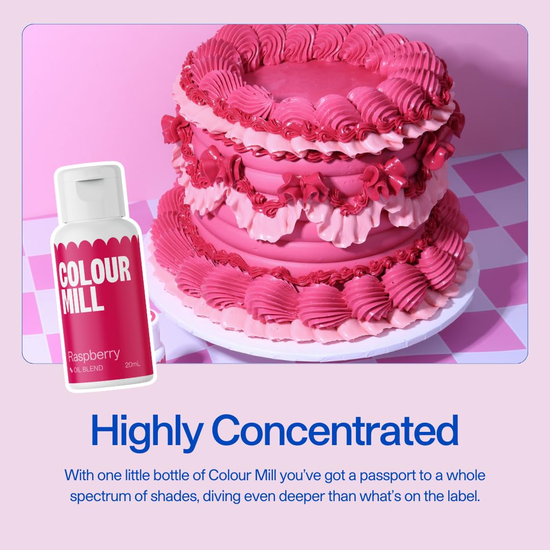 Colour Mill Oil-Blend Food Coloring, 20 Milliliters - Baby Pink
