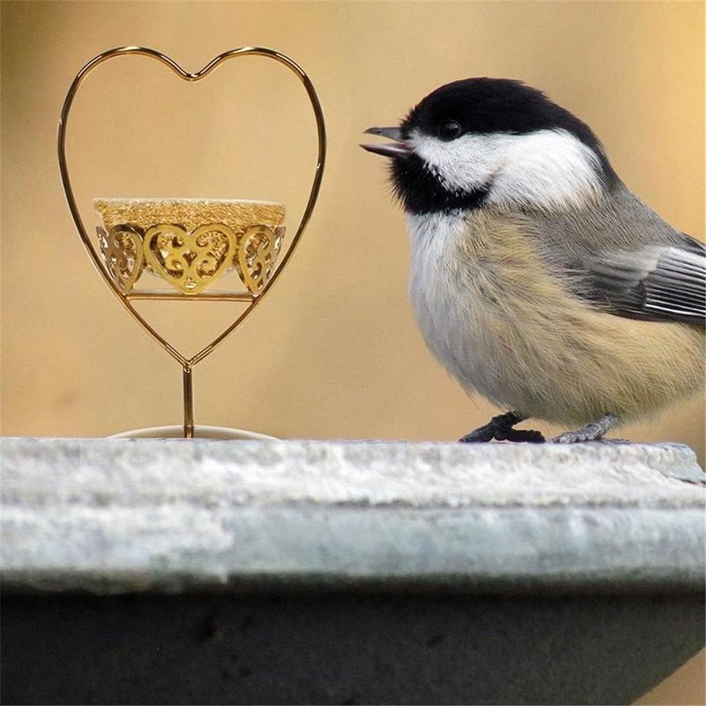 Portable Oriole Bird Feeder Metal Hummingbird Feeders for Container Pet Feeding Tools Garden Outdoor Decor