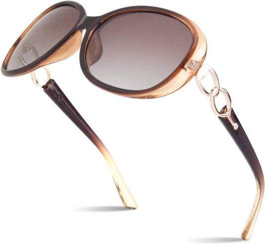 Sunier Sunglasses Womens Polarized Trendy Oversized Sun Glasses Fashio