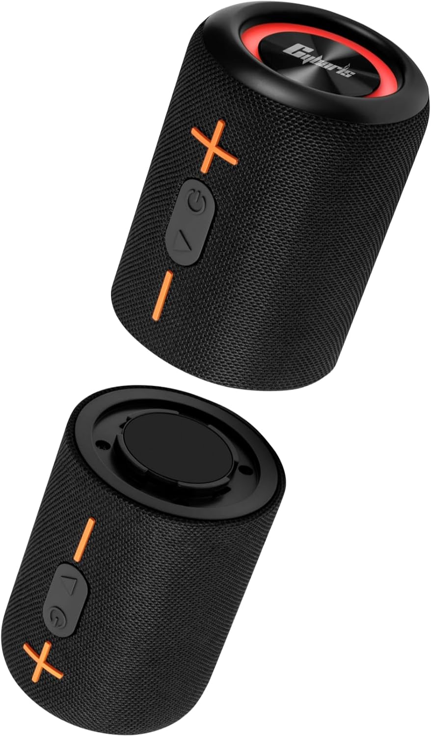 CYBORIS 2 in 1 Portable Splittable Bluetooth Speaker, Waterproof Split
