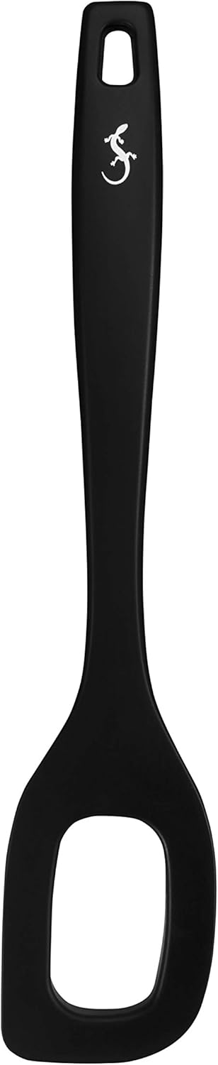 Lurch Germany Smart Tool Silicone Stirring Cooking Spoon With Hole Dur