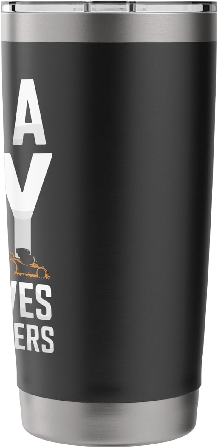 Lawn Mower for Gardening Lawn Mowing Lawn Care for Men Stainless Steel Insulated Tumbler