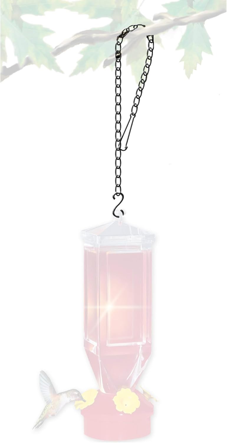 Perky-Pet 33 in Hanging Chain for Bird Feeders - Easily Hang Bird Feeders from Tree Branches, 65T - 33" long & holds up to 16 lb - Rust Resistant Chain