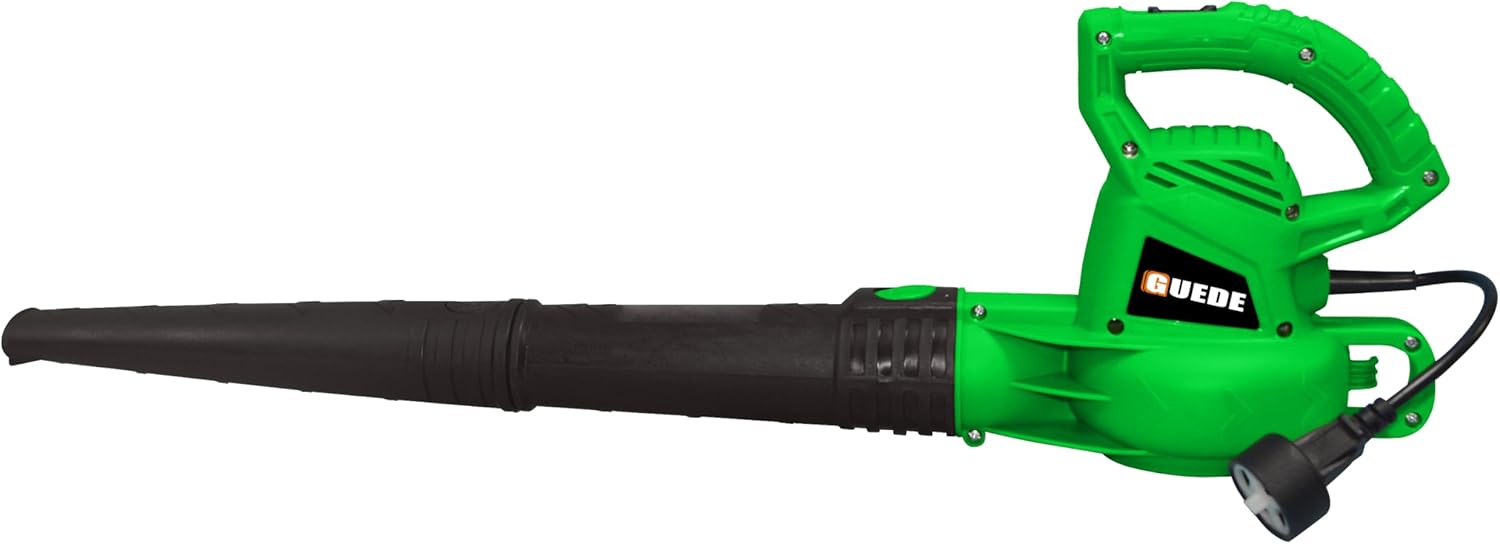 GUEDE Electric Leaf Blower, Corded 7 Amp, 155MPH Air Speed, Lightweigh