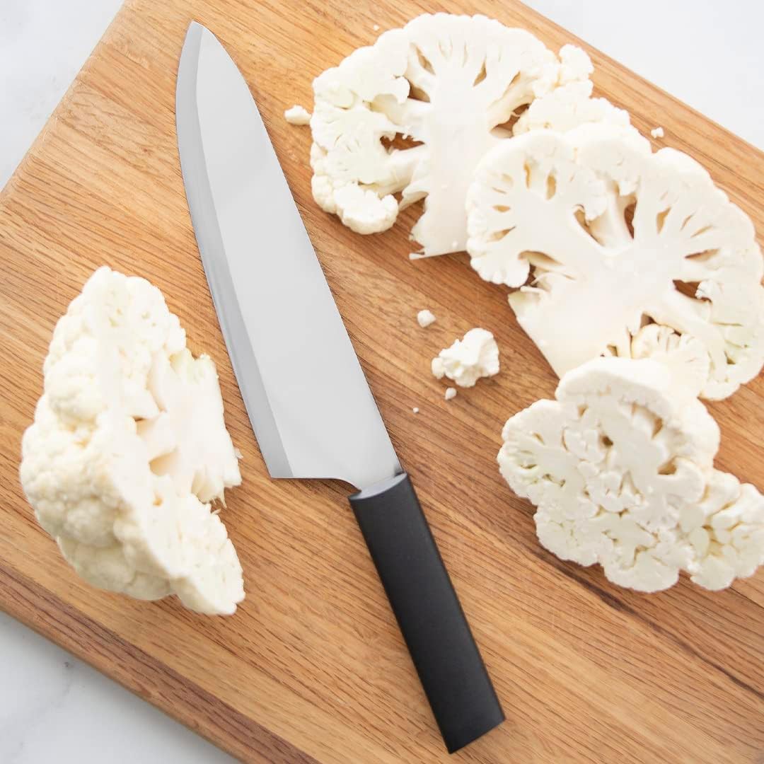 Rada Cutlery French Chef Knife (W231), 8.5" Stainless Steel Blade, Bla