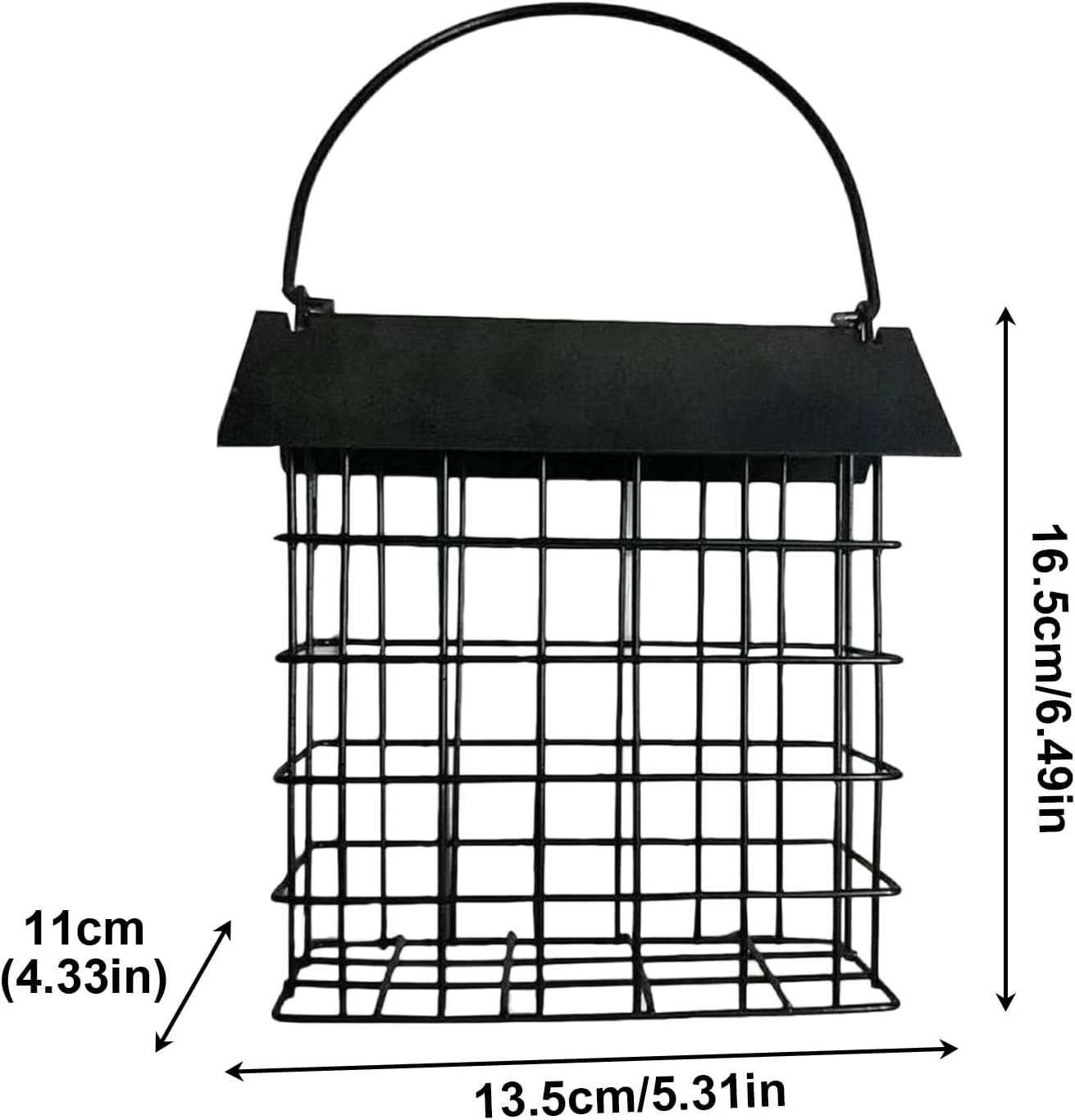 Bird Feeders - Metal Weatherproof Squirrel-Resistant Outdoor Bird Feeding Tool, Durable Feeder for Watching and Feeding Birds, Finches, Birds, for Garden Yard Patio Outdoor Inside Home Birdwatching