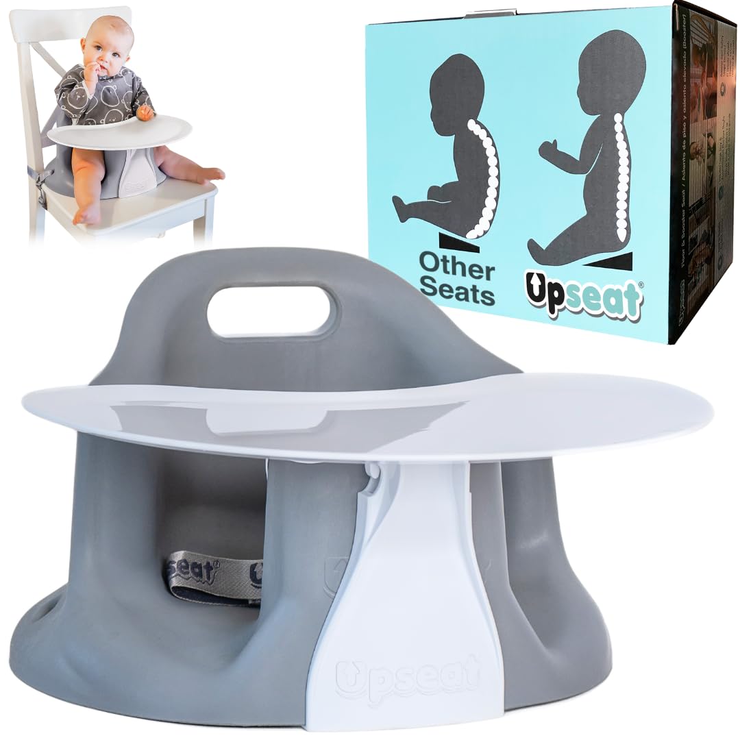 Upseat – The Original Ergonomic Baby Floor & Booster Seat with Tray, D