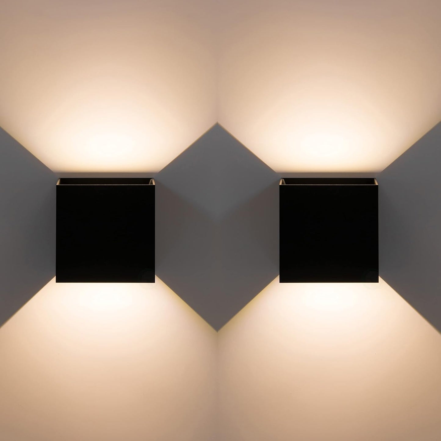 Modern Wall Sconce LED Waterproof Wall Lamp Aluminum with Adjustable B