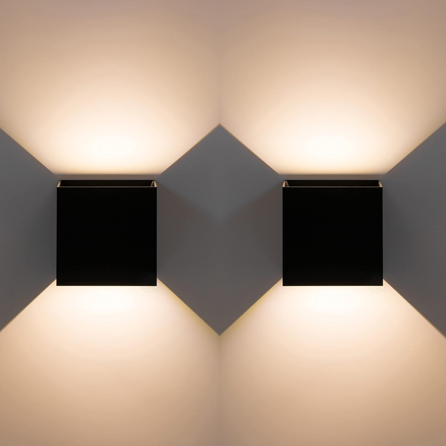 Modern Wall Sconce LED Waterproof Wall Lamp Aluminum with Adjustable B