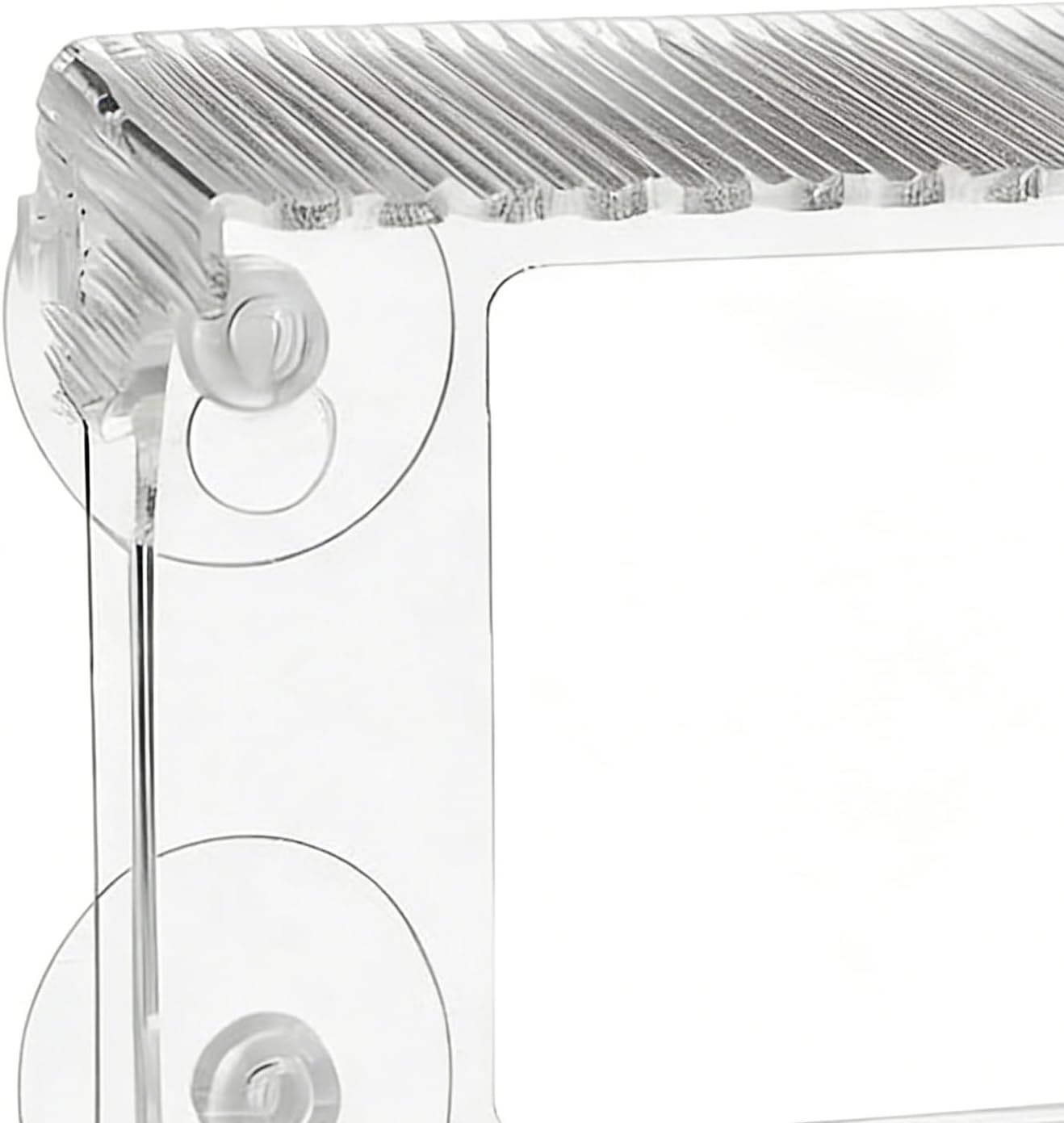 Window Bird Feeder, Acrylic Strong Suction Cups, Weatherproof Outdoor Feeders with Transparent Design, with Compact Design, Heat Resistant Metal Grid, Bird Feeder for Hummingbird Wild Finch