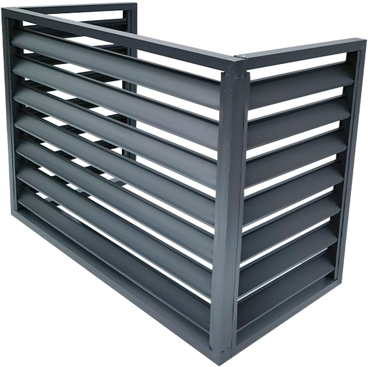 Aluminum air conditioner and heat pump cover, anti-theft and strong al