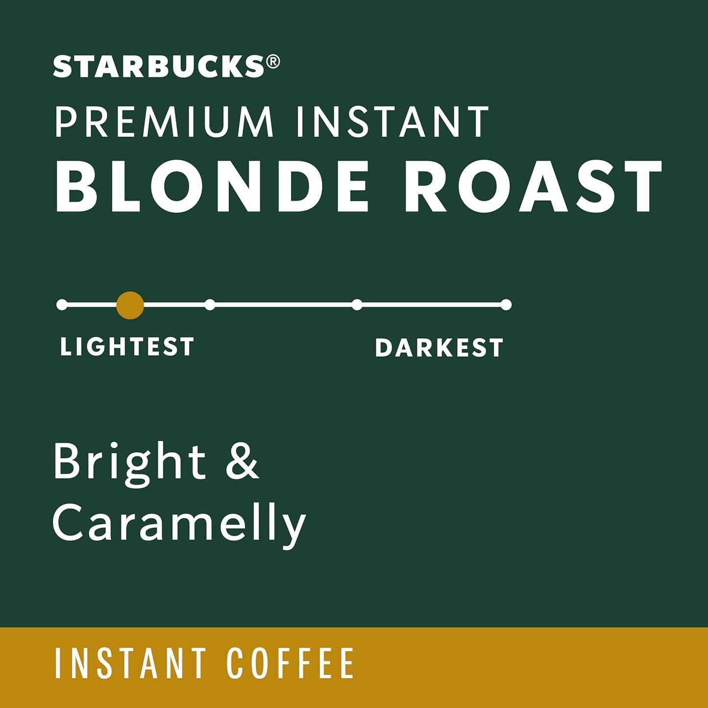 Starbucks Premium Instant Coffee, Starbucks Blonde Roast Coffee, Arabica Beans, Three 3.17 oz Tins