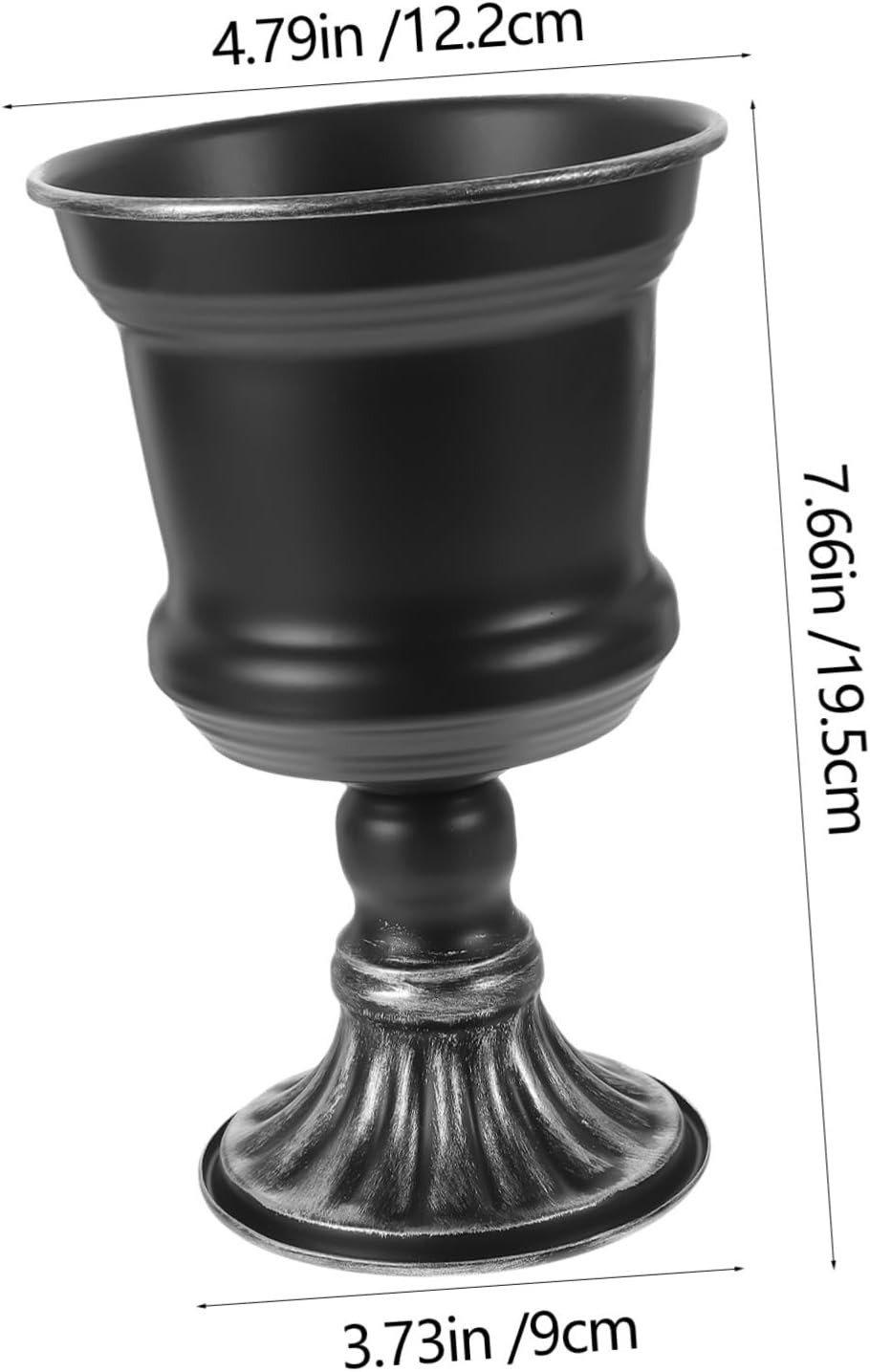 BESTOYARD Iron Planter Vase Elegant Vintage Flower Arrangement Urn for