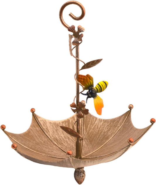 Bird Feeders - Hangable Umbrella Shaped Hummingbird Food Tray for Outd