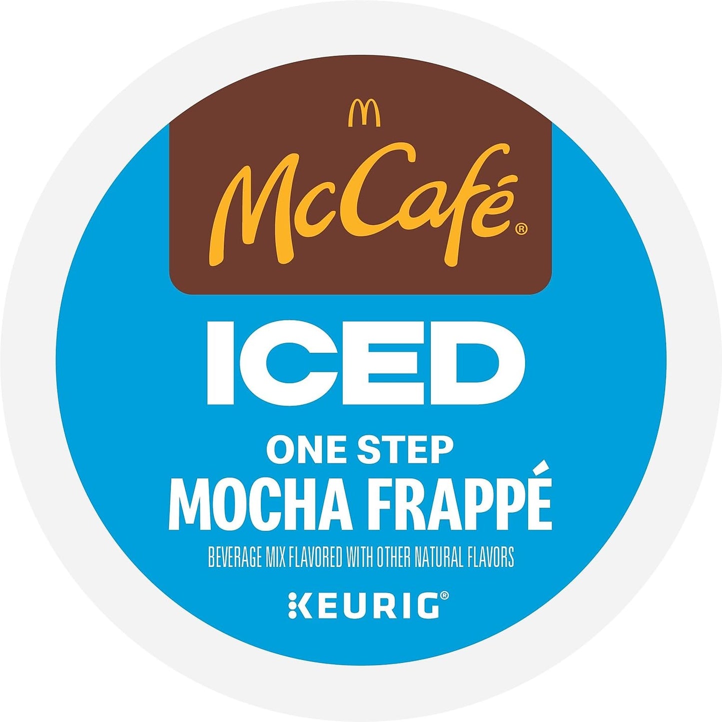 McCafe ICED One Step Mocha Frappe, Keurig Single Serve K-Cup Pods, 20 Count