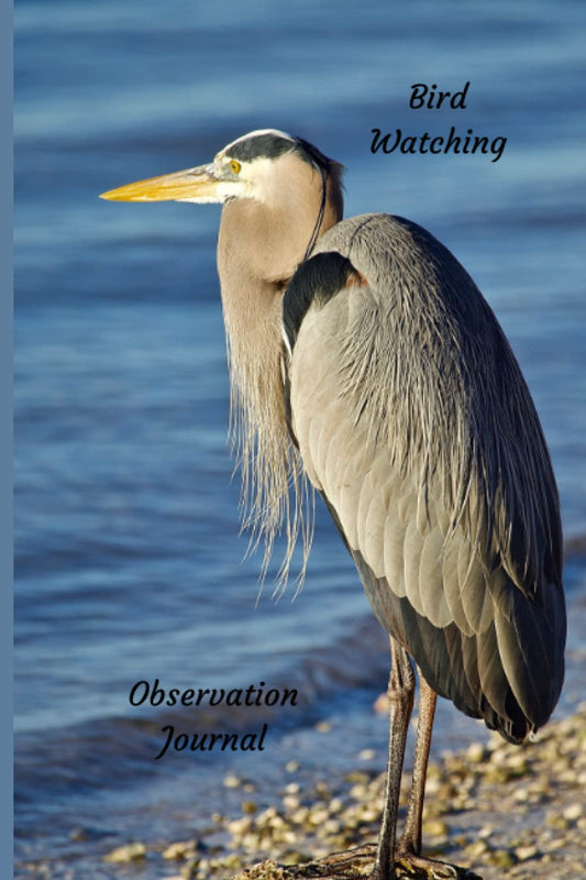 Bird Watching Observation Journal: Birdwatching Journal | Birder’s Log Book | Birdwatching Diary, Notebook | 6”X9”, 105 pages, Document Your Bird Watching Activities