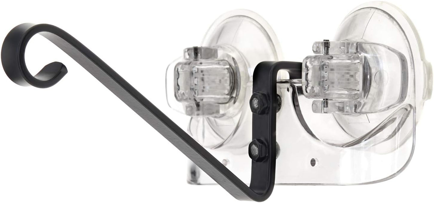 Roamwild Window Mounted Bird Feeder Bracket with Super Strong New Dual Suction Cups Outdoor