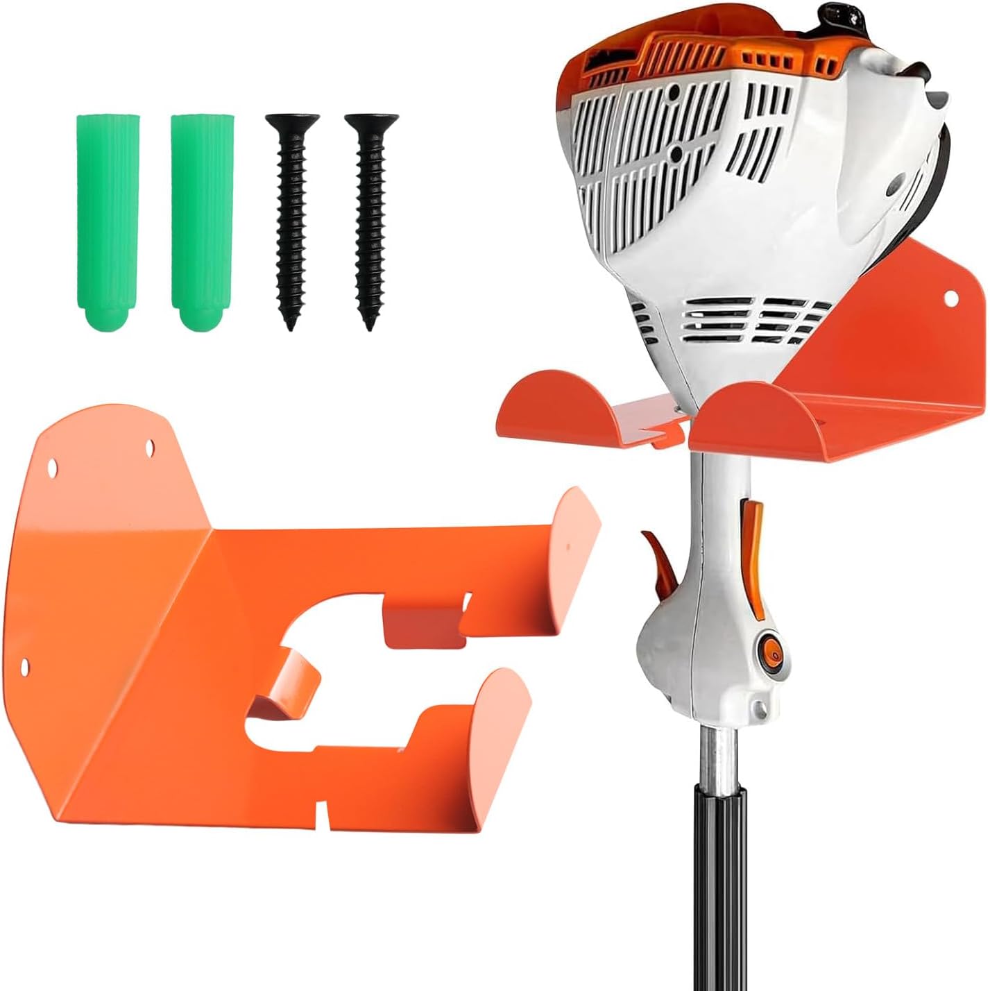 Garage Organizer Wall Mount Tool Rack, 1 Pack Heavy Duty Trimmer Hange