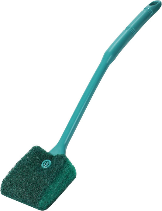 AQUANEAT Fish Tank Cleaning Tools, Aquarium Double Sided Sponge Brush,