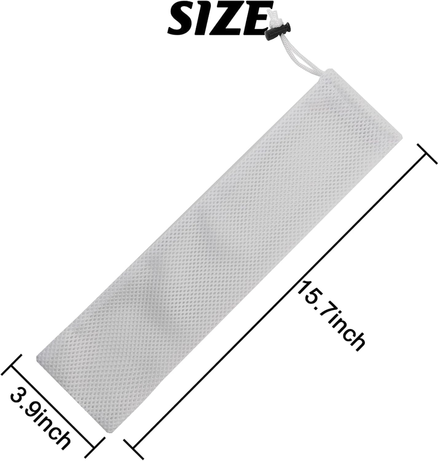 GXXMEI 8PCS 3.9" x 15.7" White Finch Sock Feeder for Outdoor, Durable Thistle Seed Feeder Sacks, Bird Food Supply Tools for Garden Yard Wild Finch Feeding