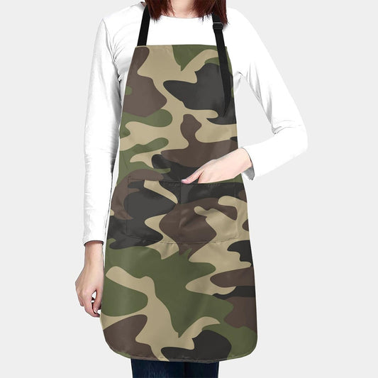 Perinsto Waterproof Apron with 2 Pockets Kitchen Chef Aprons Bibs for 