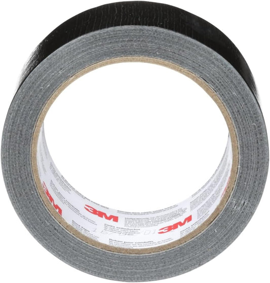 3M Multi-Use Colored Duct Tape, Black, 1.88 Inches by 20 yards, 3920-BK, 1 Roll