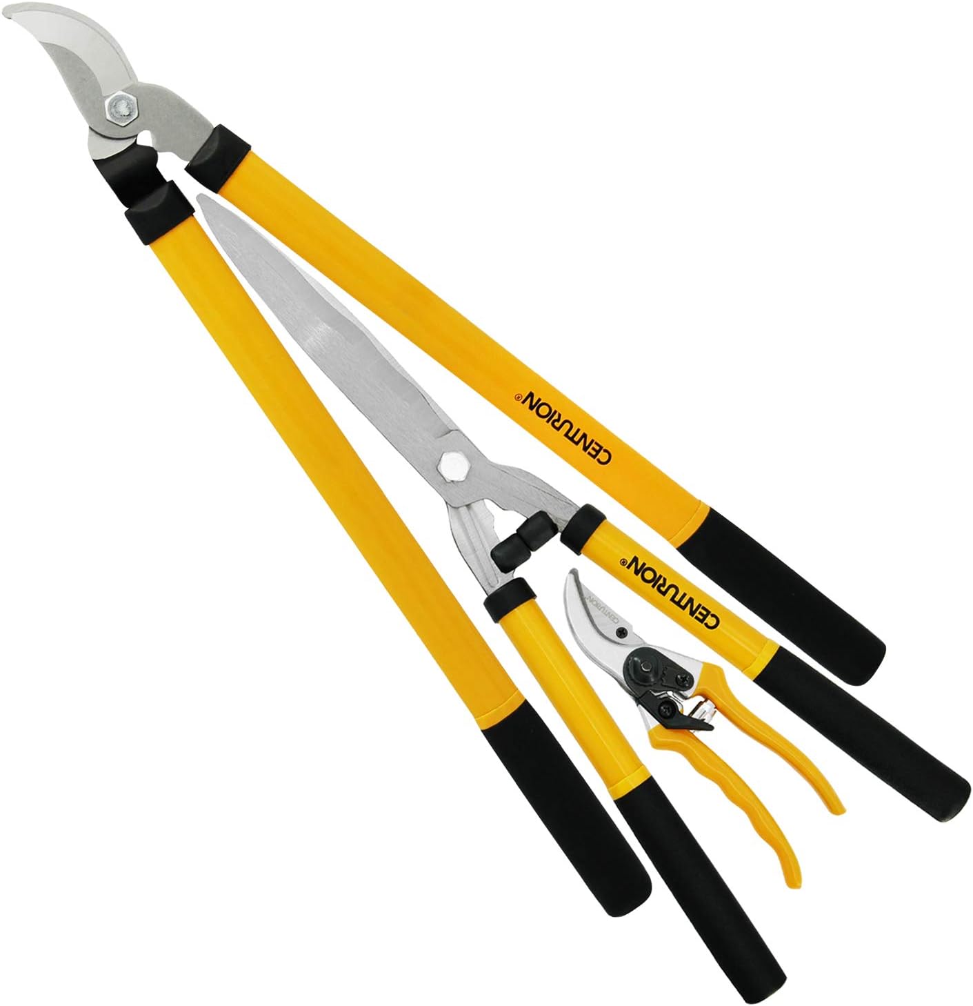 Centurion 1222 3-Piece Lopper, Hedge Shear & Pruner Combo Set, Heavy D
