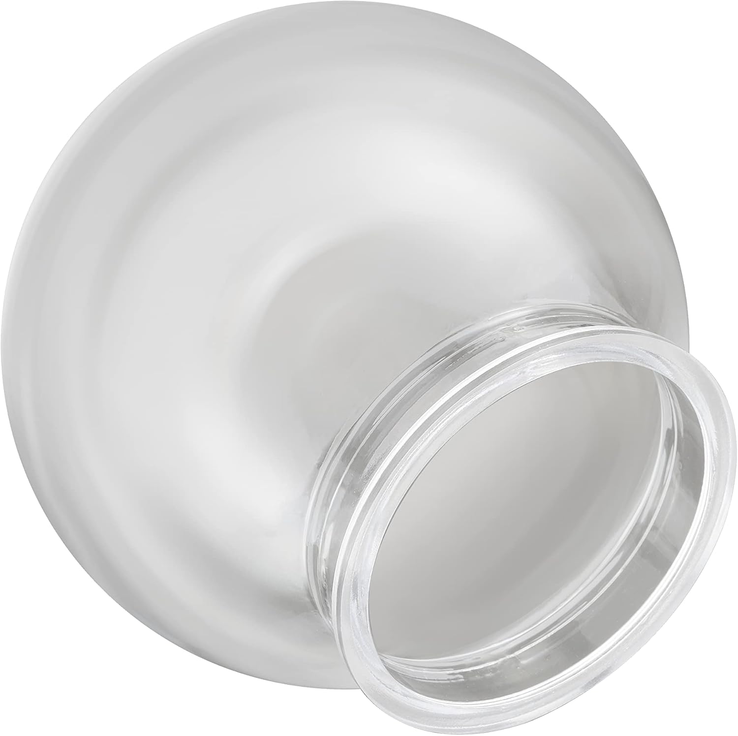 Aspen Creative 28001-60-41, 6" Clear Acrylic Replacement Lamp Post Glo