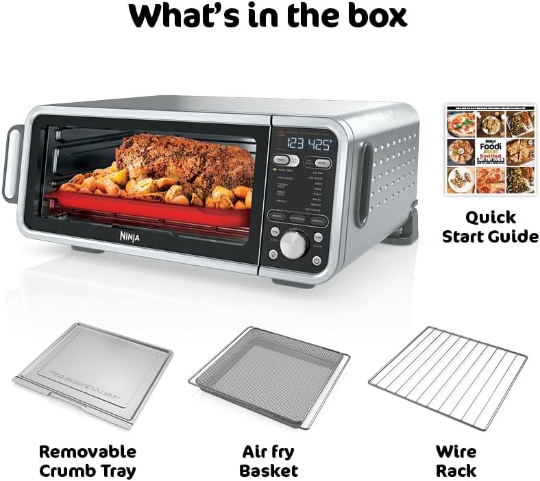 Ninja, Toaster Oven, Air Fryer, Thermometer, Toaster Oven Air Fryer Co