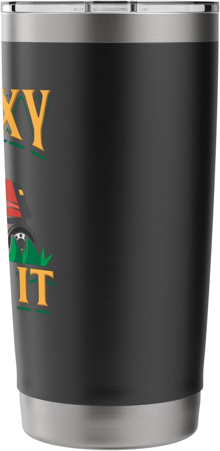 I'm Sexy And I Mow It Lawn Care Ride On Mower Gardening Stainless Steel Insulated Tumbler
