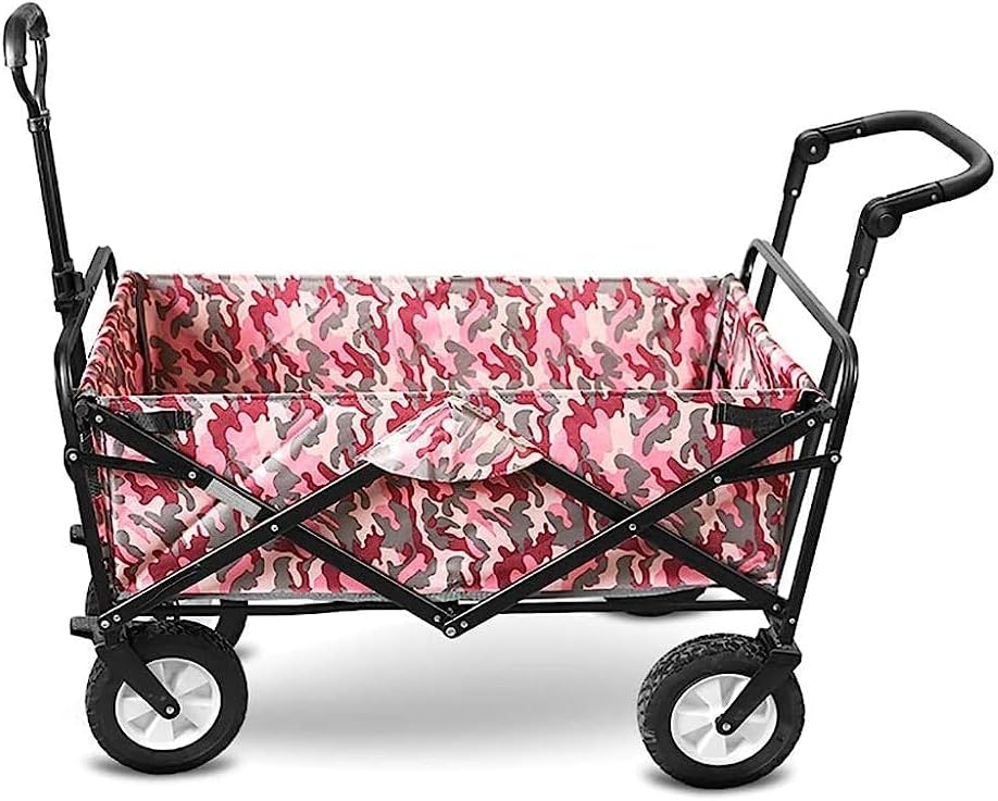 Trolleys, Household Folding Garden Trolley Cart Heavy Duty Wagon Multi