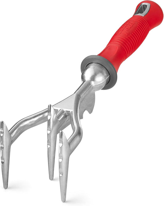 Garden Weasel Double-Sided Garden Cultivator/Tiller | Cultivate, Till,