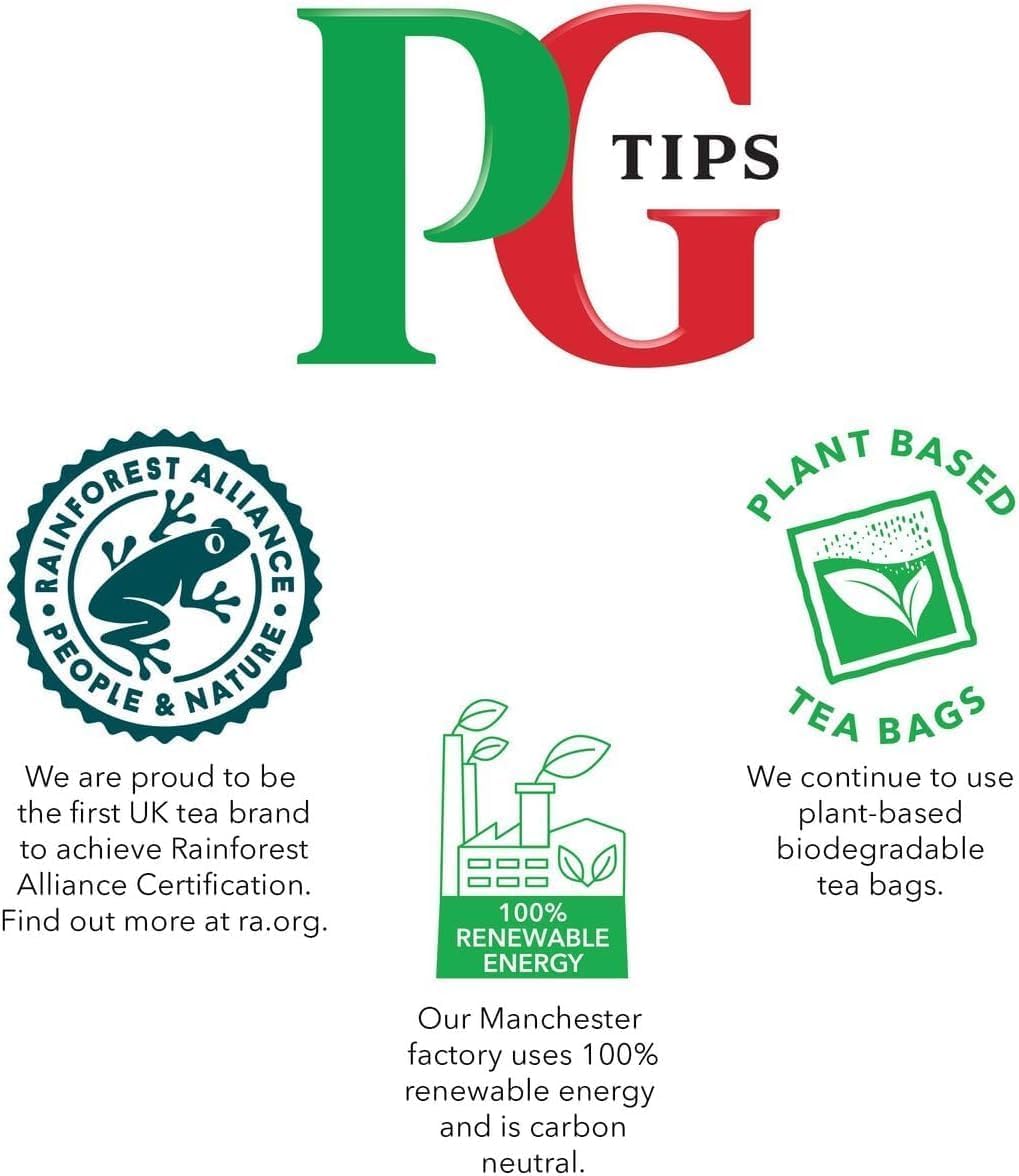 Pg Tips Tea Bags, 240 Count, Pack of 2