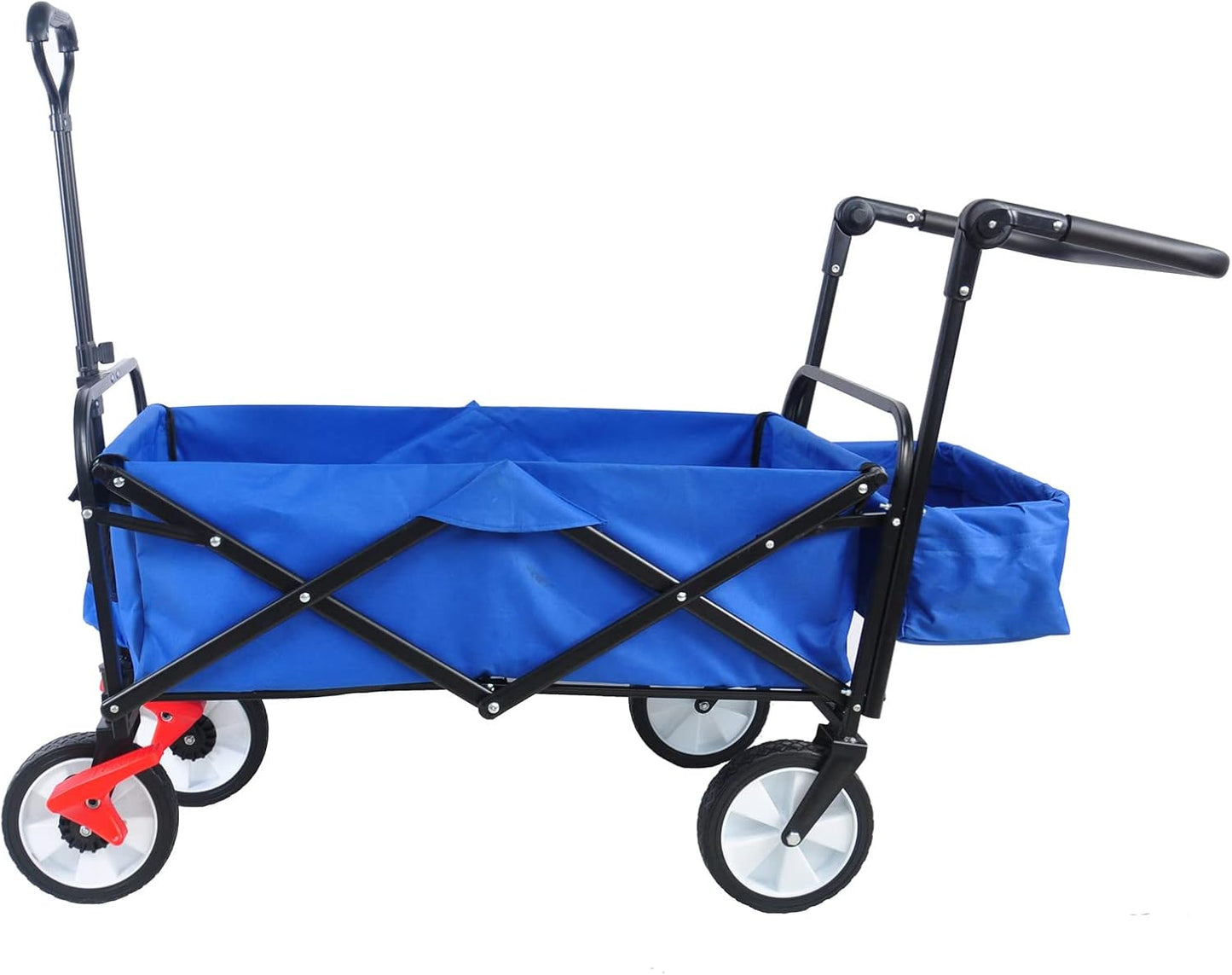 Folding Wagon Cart Collapsible Outdoor Utility Wagon with All Terrain 