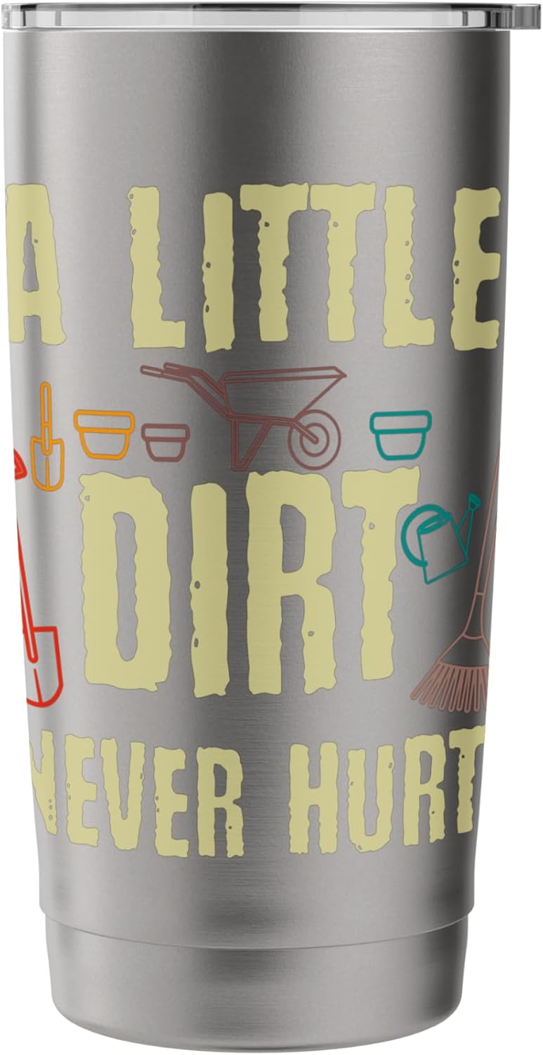 Gardening Tools A Little Dirt Never Hurt Garden Gardener Stainless Ste