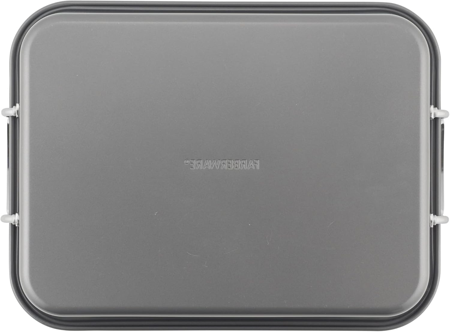 Farberware Bakeware Nonstick Steel Roaster with Flat Rack, 11-Inch x 1