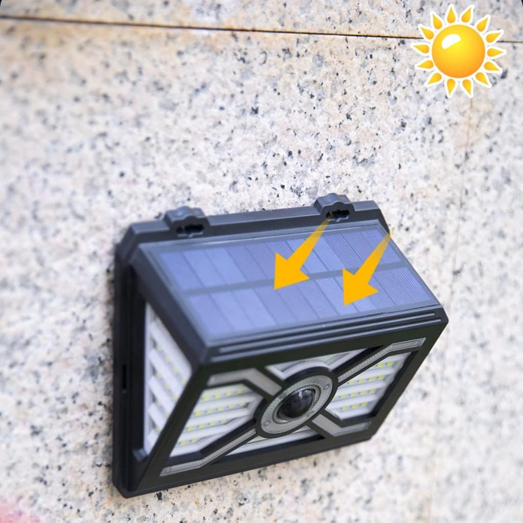 Solar Outdoor Light Waterproof Garden Home Lighting Human Body Sensor Street Yard Balcony Wall