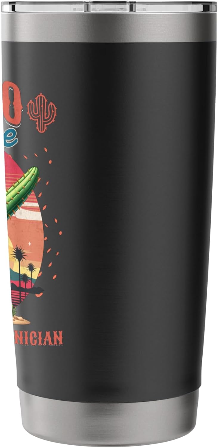 Nacho Average Pest Control Technician Funny Cinco de Mayo Stainless Steel Insulated Tumbler