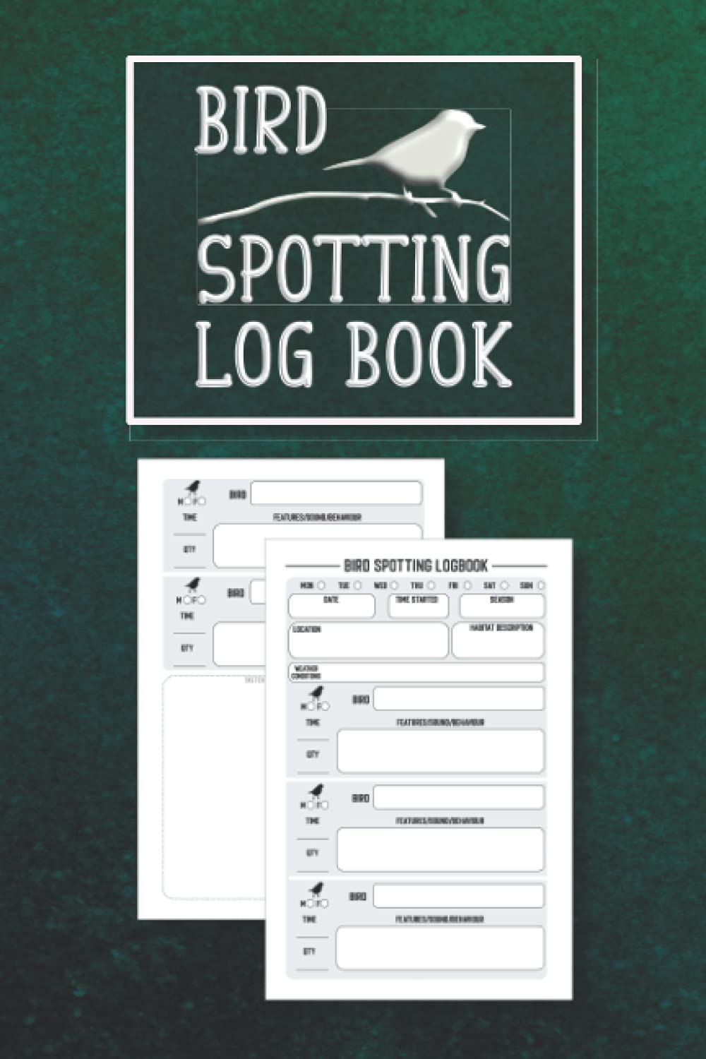Bird Spotting Logbook: Birdwatching Journal to Record Sightings, Species & Behaviours of our Feathered Friends