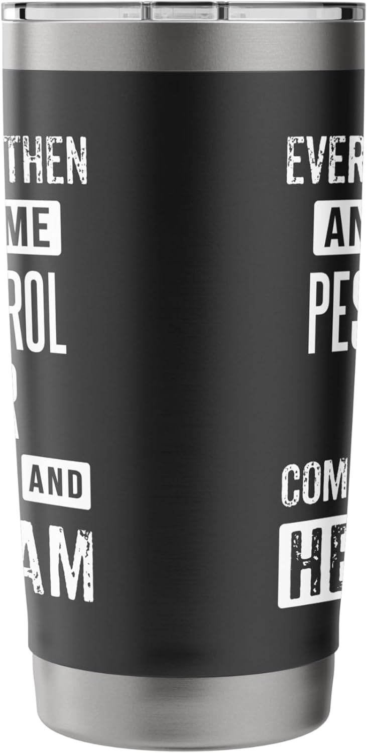Sarcastic Pest Control Worker Technician Funny Saying Stainless Steel Insulated Tumbler